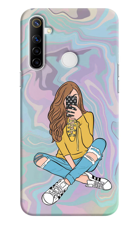 Selfie Girl Realme Narzo 10 Hard Case Back Cover by Casekaro