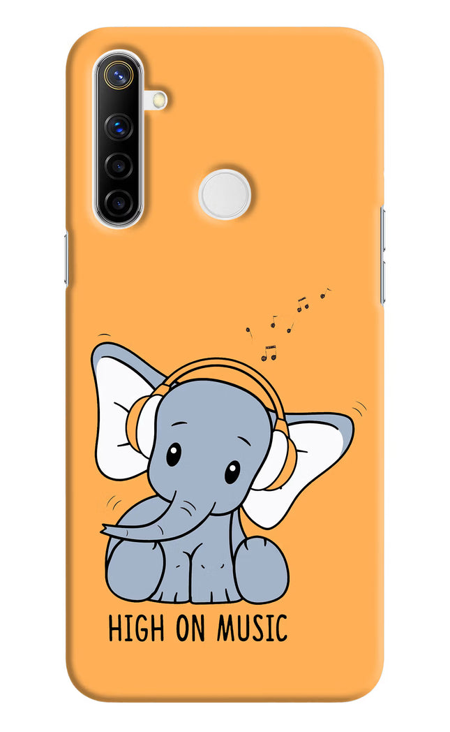 High On Music Realme Narzo 10 Hard Case Back Cover by Casekaro