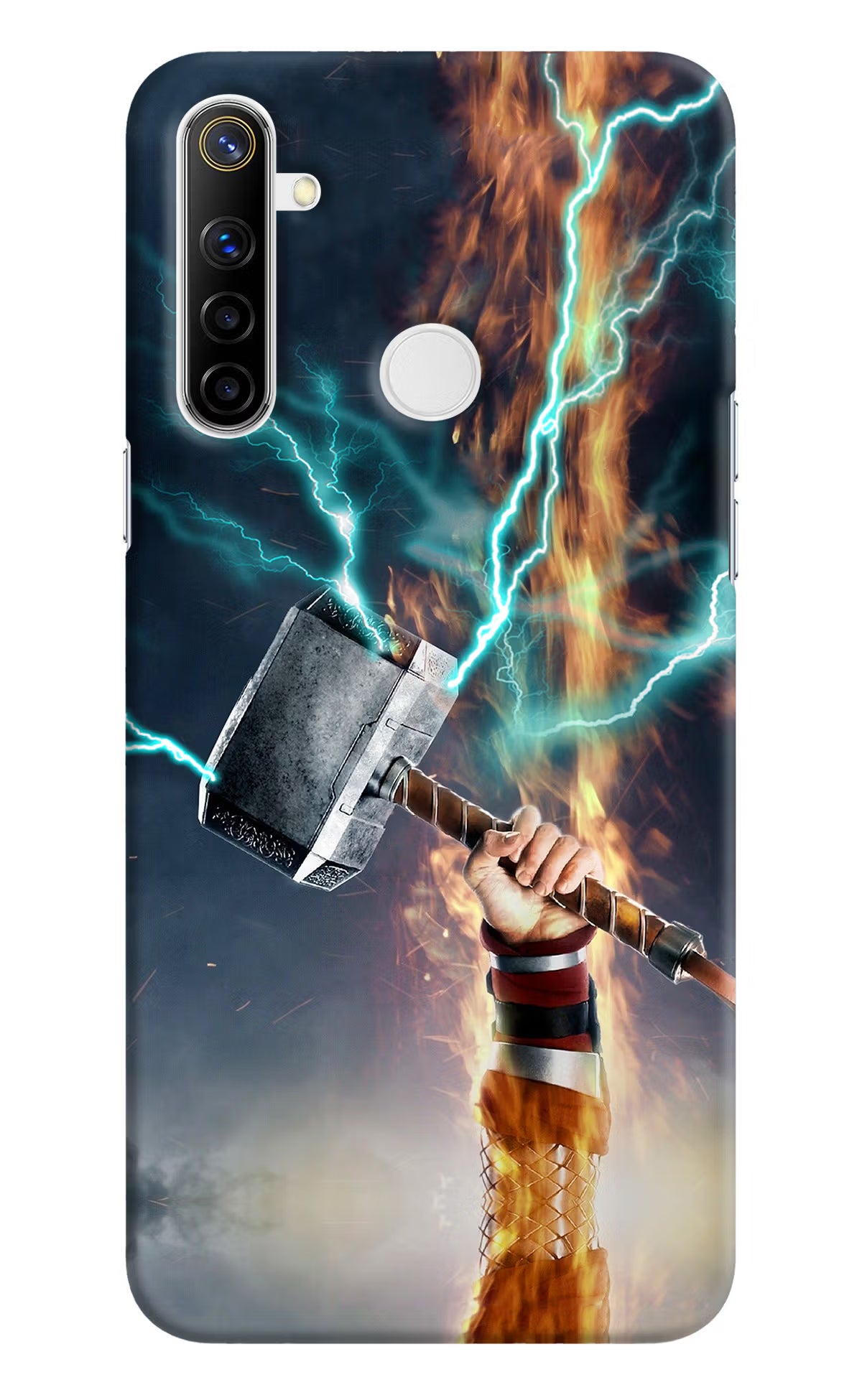 Thor Hammer Mjolnir Realme Narzo 10 Hard Case Back Cover by Casekaro