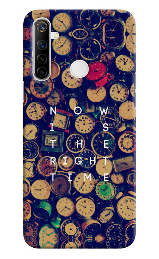 Now is the Right Time Quote Realme Narzo 10 Hard Case Back Cover by Casekaro