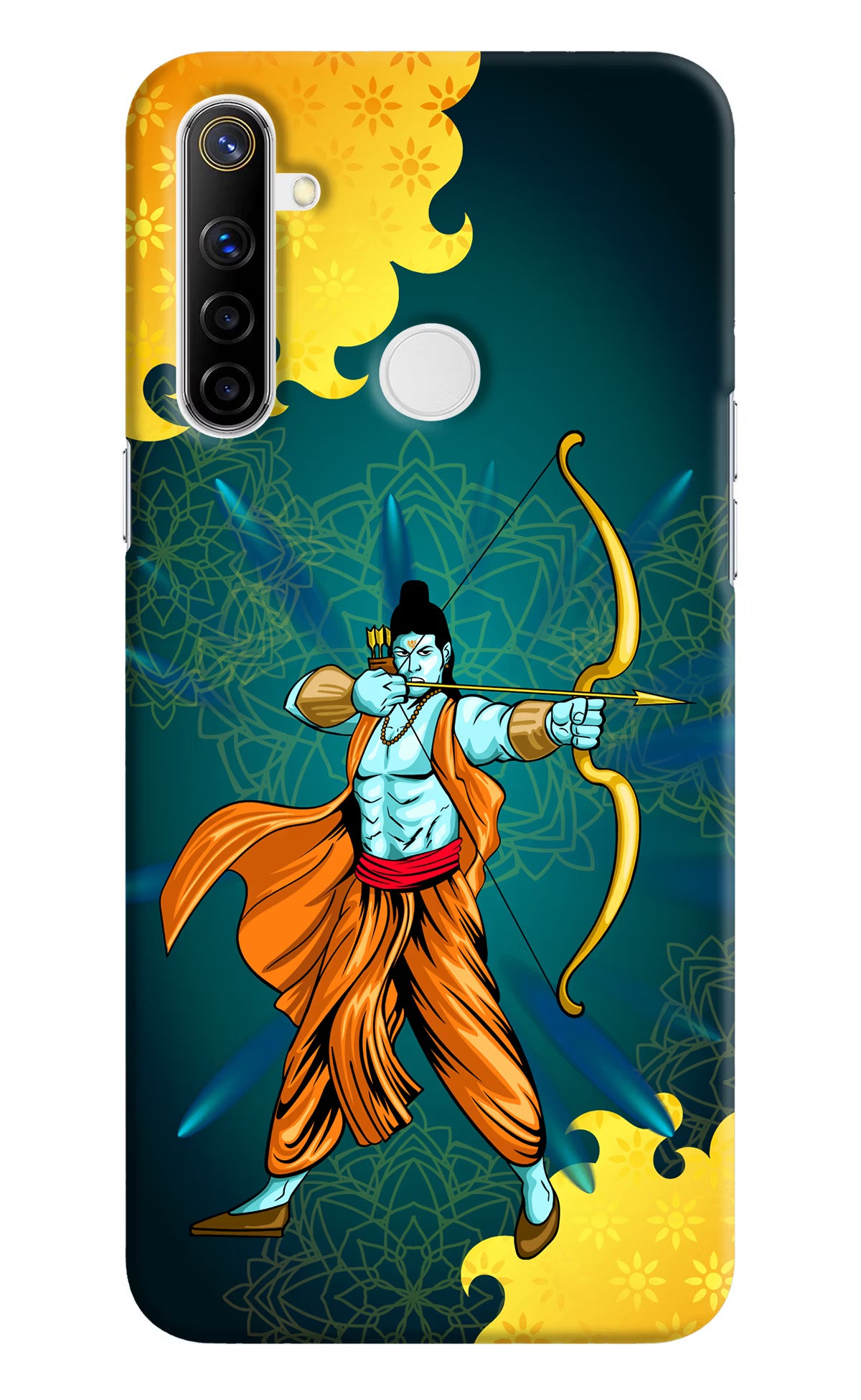 Lord Ram - 6 Realme Narzo 10 Hard Case Back Cover by Casekaro