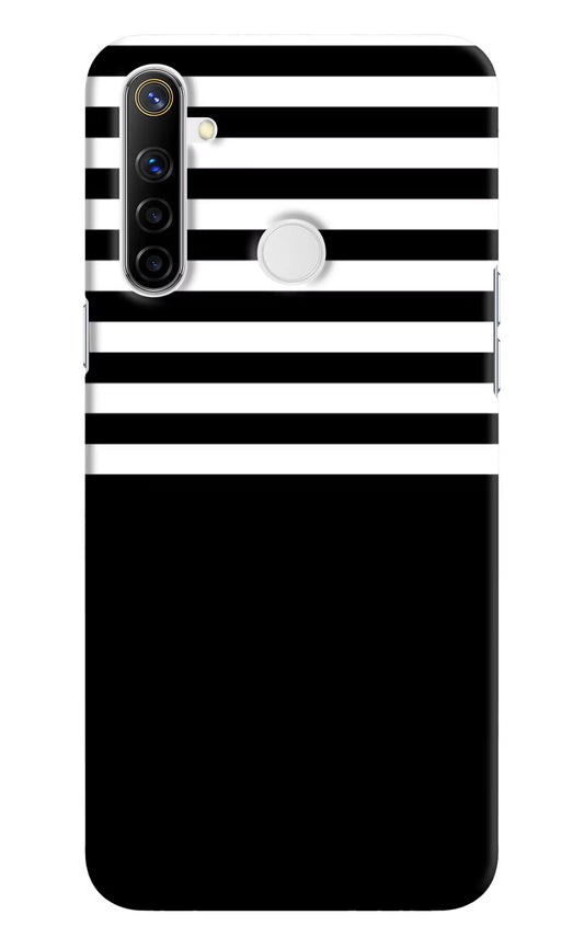 Black and White Print Realme Narzo 10 Hard Case Back Cover by Casekaro