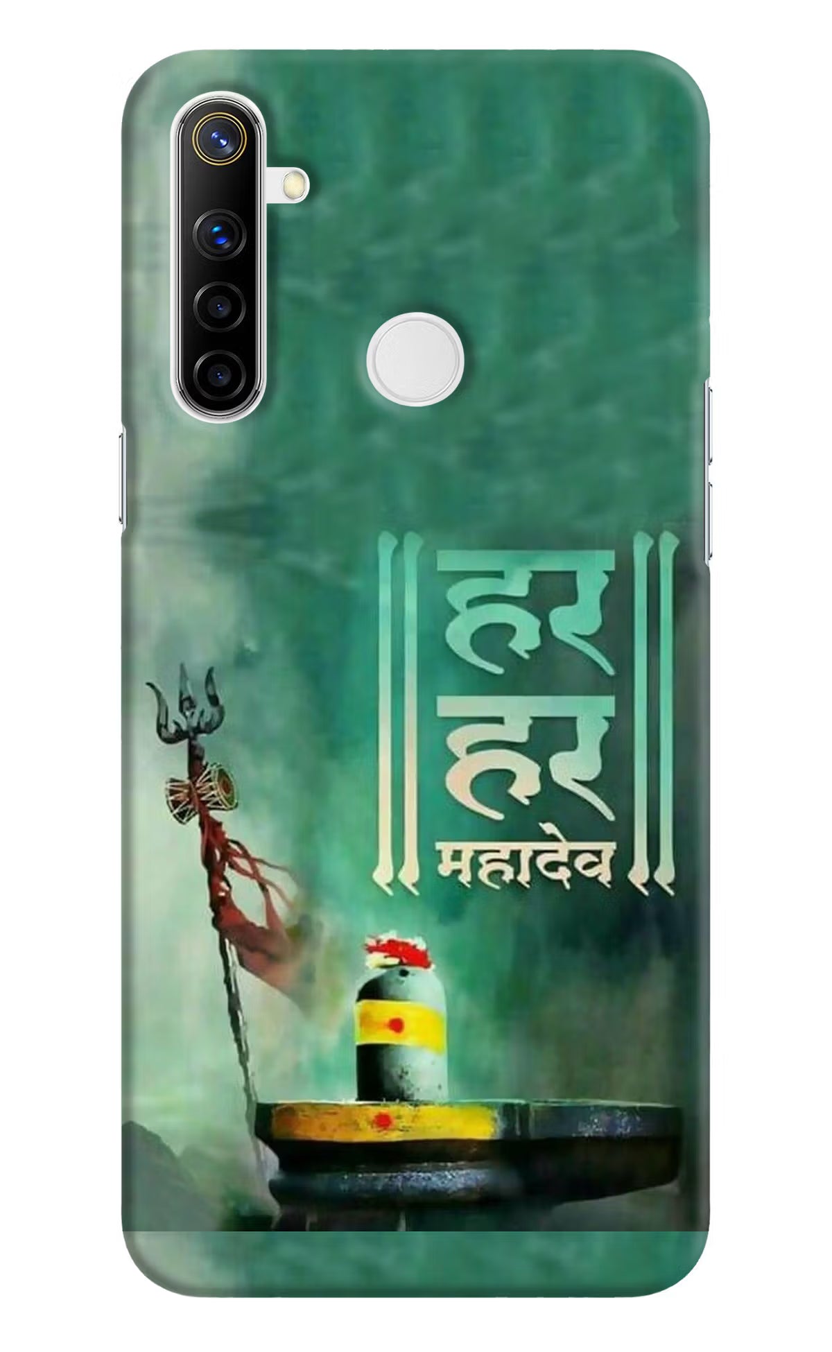 Har Har Mahadev Shivling Realme Narzo 10 Hard Case Back Cover by Casekaro