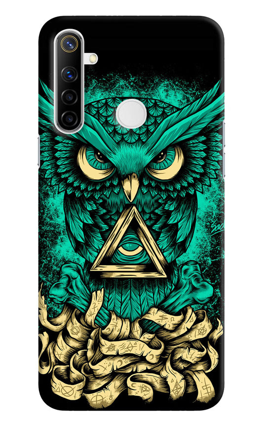 Green Owl Realme Narzo 10 Hard Case Back Cover by Casekaro