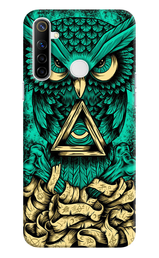 Green Owl Realme Narzo 10 Hard Case Back Cover by Casekaro