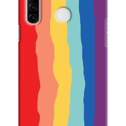 Rainbow Realme Narzo 10 Hard Case Back Cover by Casekaro