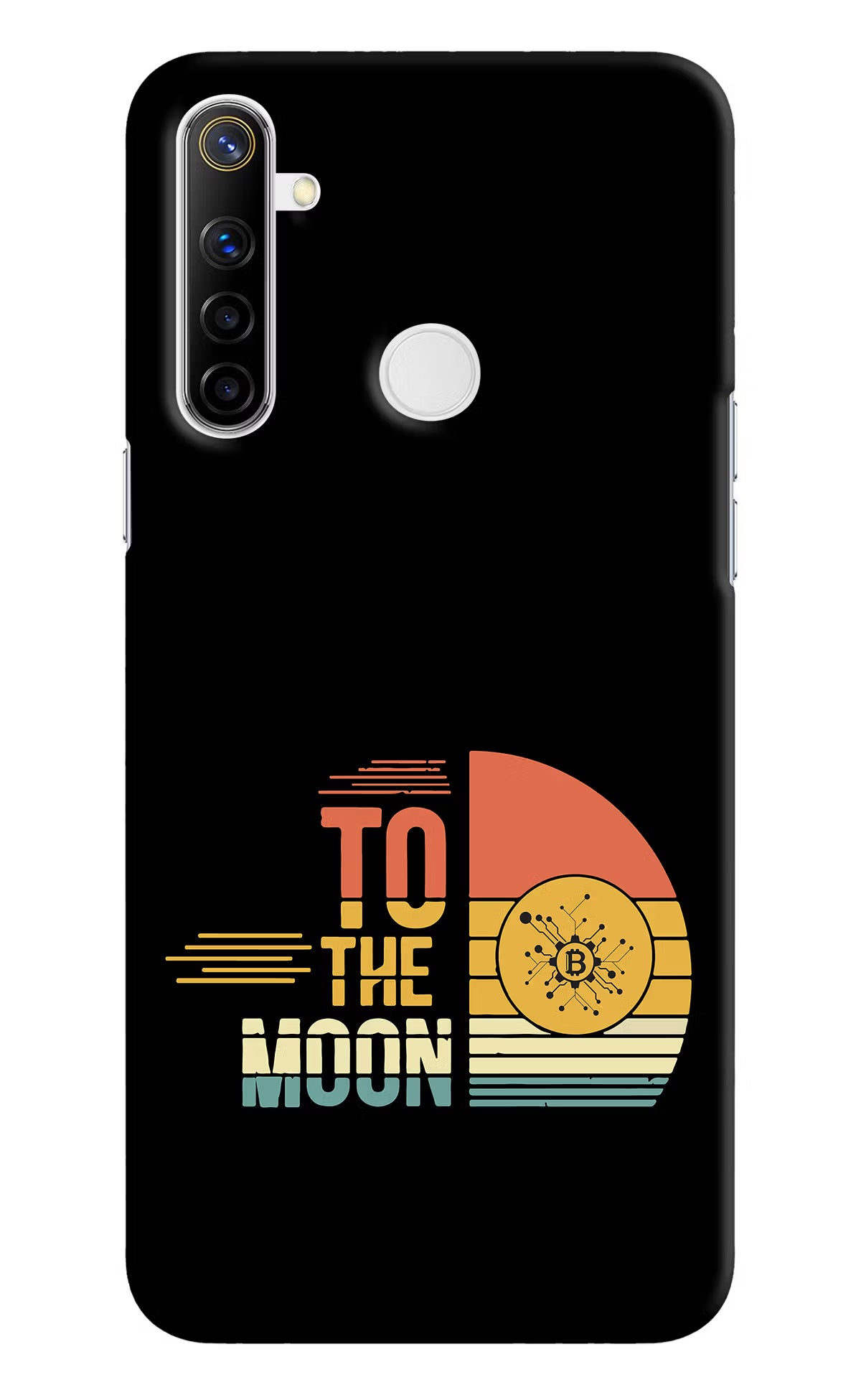 To the Moon Realme Narzo 10 Hard Case Back Cover by Casekaro