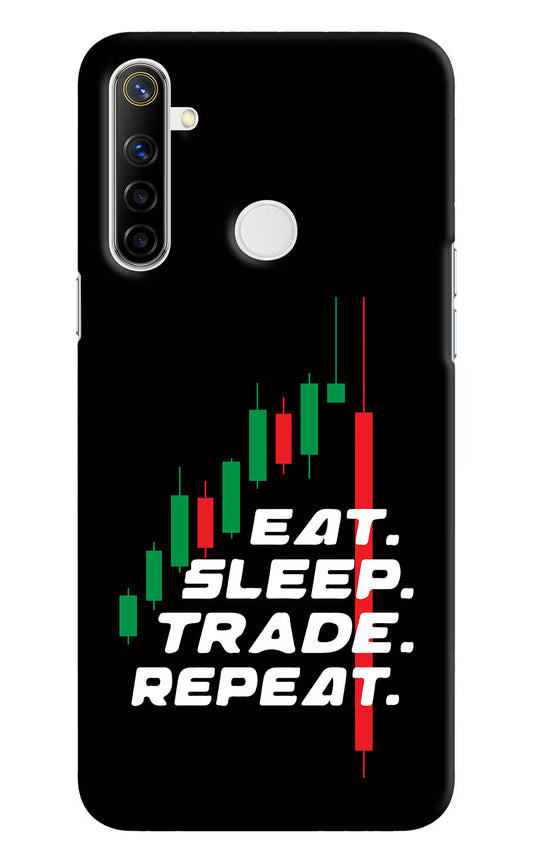 Eat Sleep Trade Repeat Realme Narzo 10 Hard Case Back Cover by Casekaro