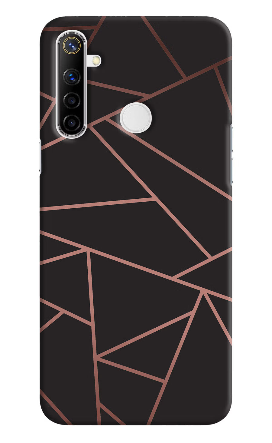 Geometric Pattern Realme Narzo 10 Back Cover, Hard case