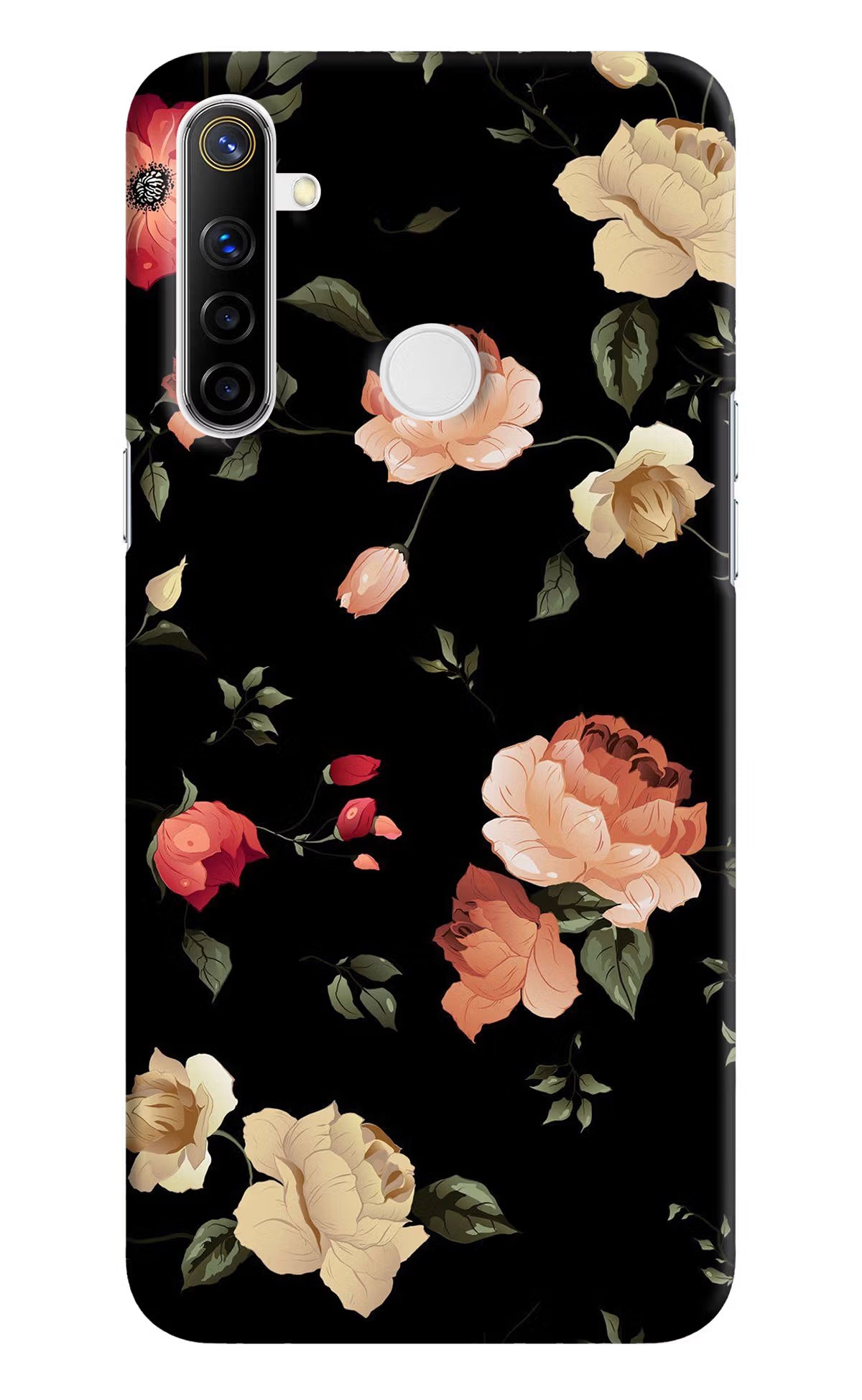 Flowers Realme Narzo 10 Hard Case Back Cover by Casekaro