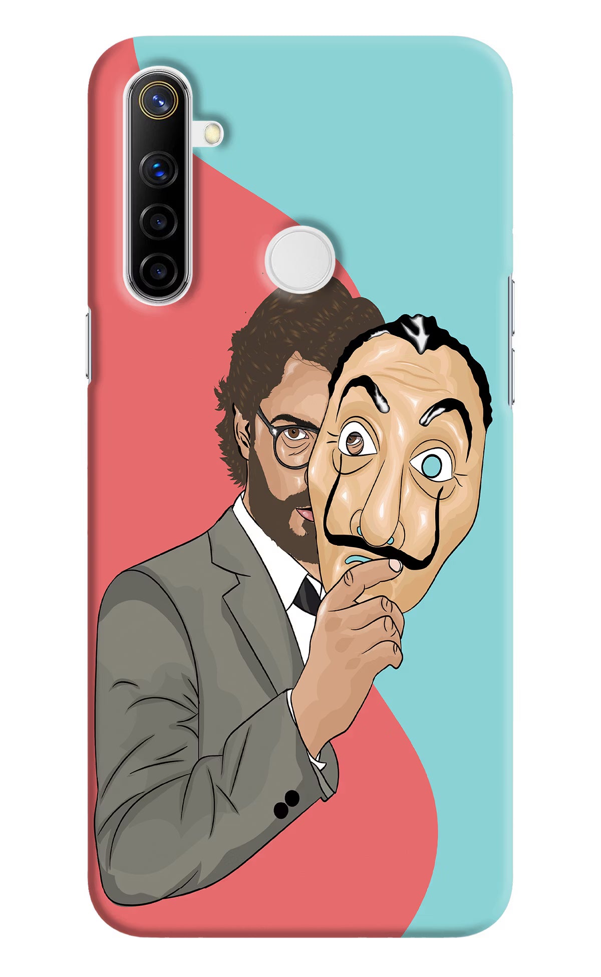 Professor Realme Narzo 10 Hard Case Back Cover by Casekaro
