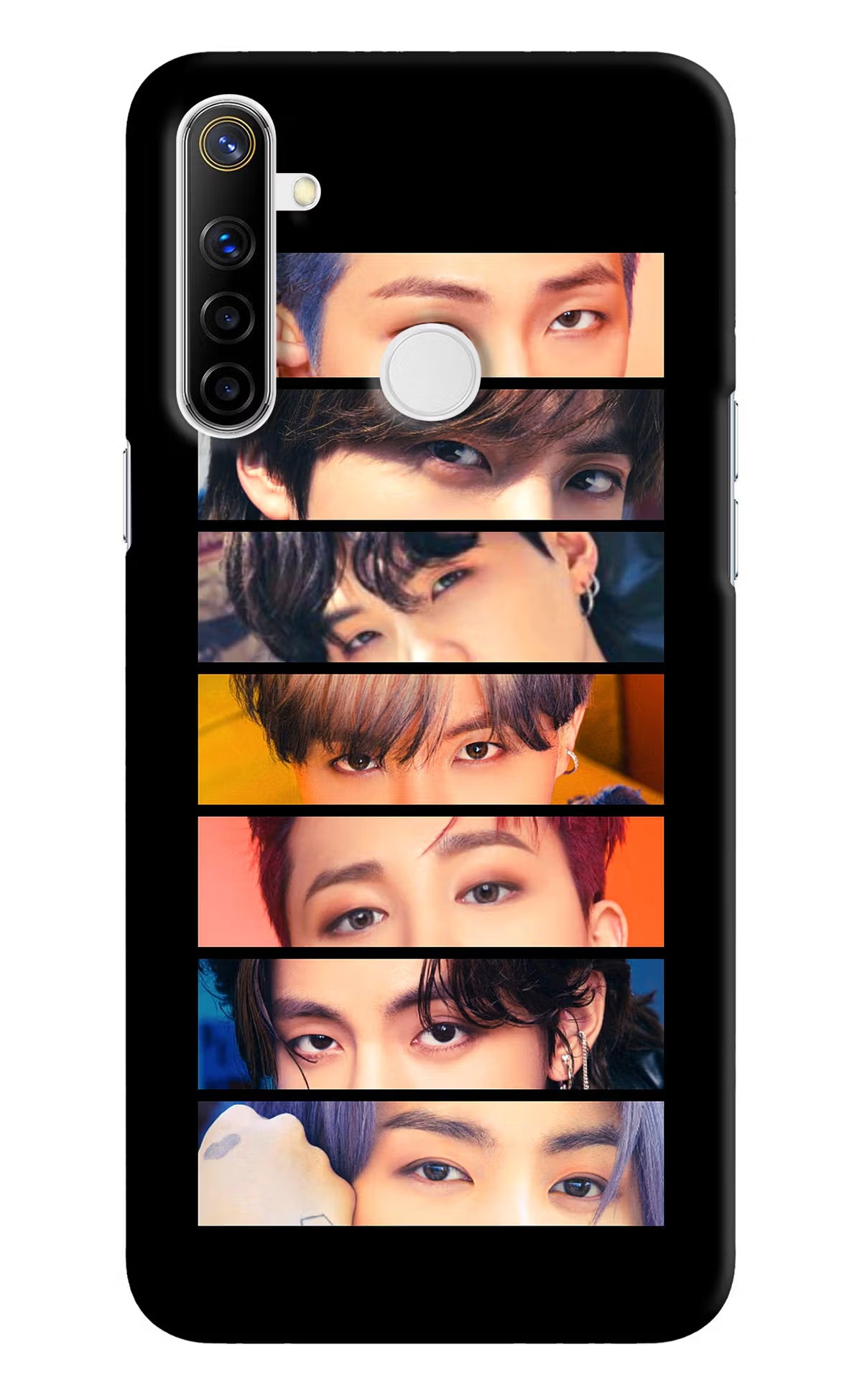 BTS Eyes Realme Narzo 10 Hard Case Back Cover by Casekaro