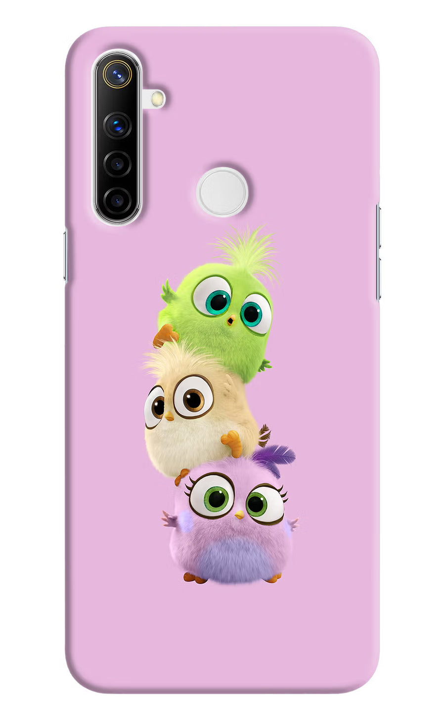 Cute Little Birds Realme Narzo 10 Back Cover, Hard case