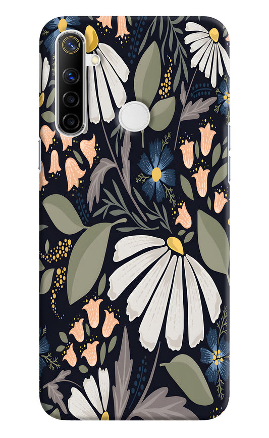 Flowers Art Realme Narzo 10 Hard Case Back Cover by Casekaro