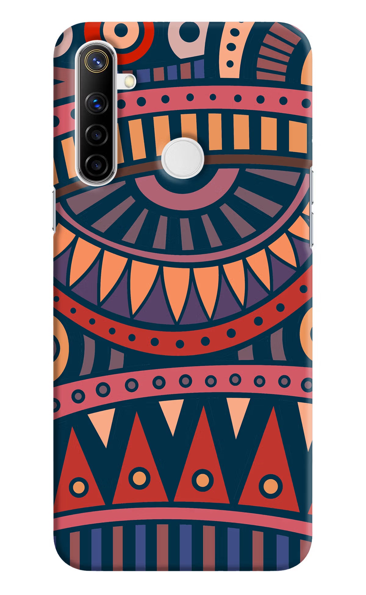African Culture Design Realme Narzo 10 Hard Case Back Cover by Casekaro