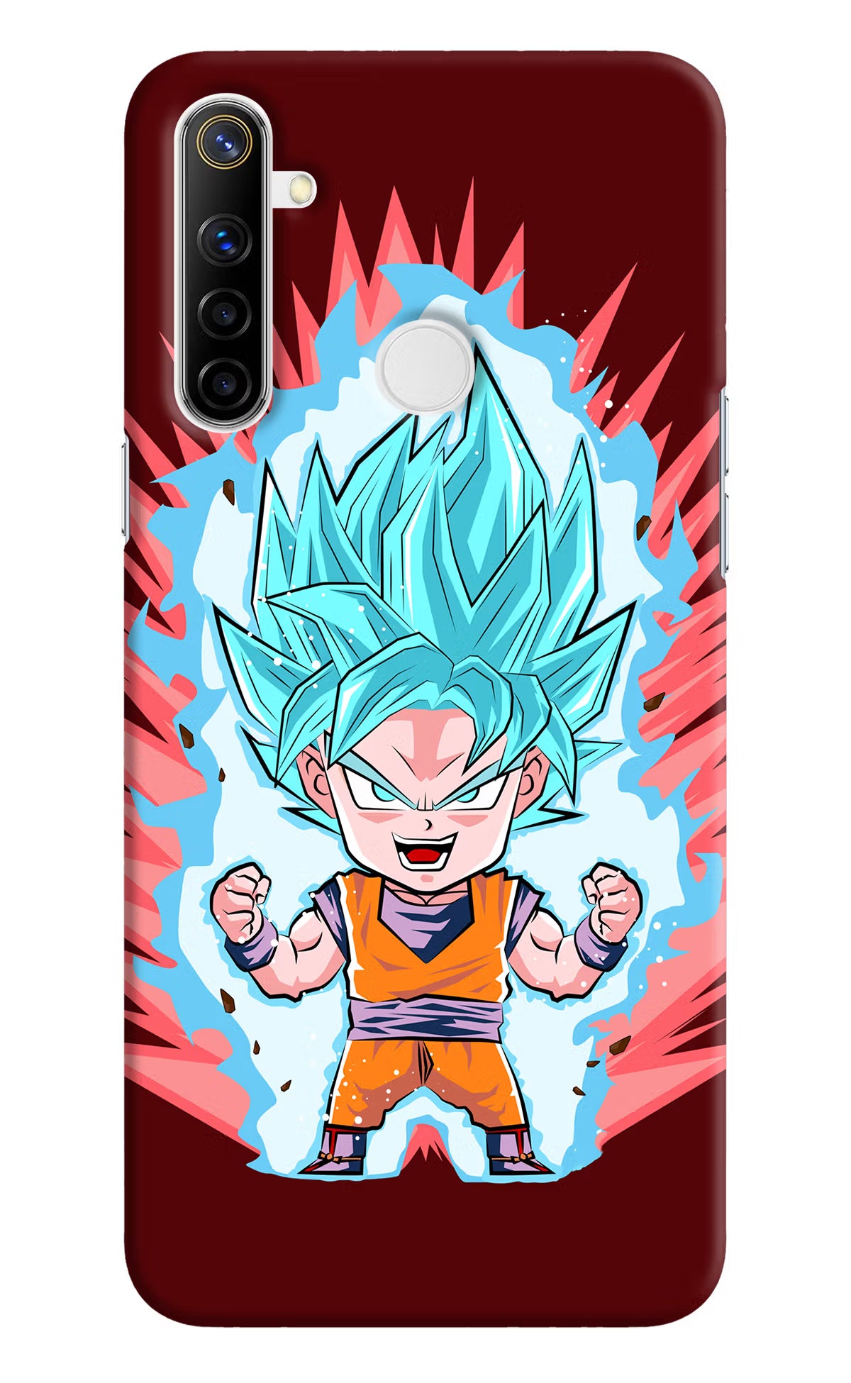 Goku Little Realme Narzo 10 Hard Case Back Cover by Casekaro
