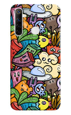 Veggie Doodle Realme Narzo 10 Hard Case Back Cover by Casekaro