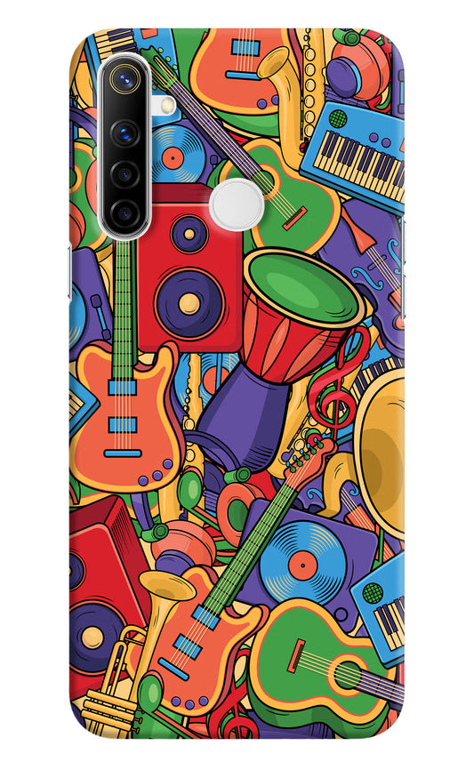 Music Instrument Doodle Realme Narzo 10 Hard Case Back Cover by Casekaro