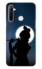 Shri Krishna Silhouette Realme Narzo 10 Hard Case Back Cover by Casekaro