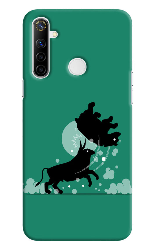 Bull Conqueror Realme Narzo 10 Hard Case Back Cover by Casekaro