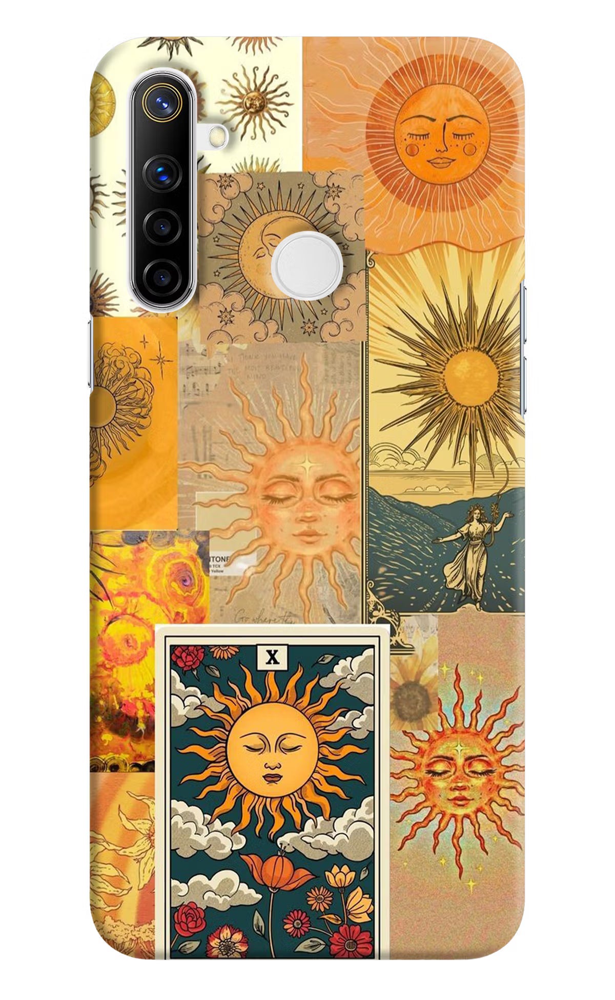 Sun Realme Narzo 10 Hard Case Back Cover by Casekaro