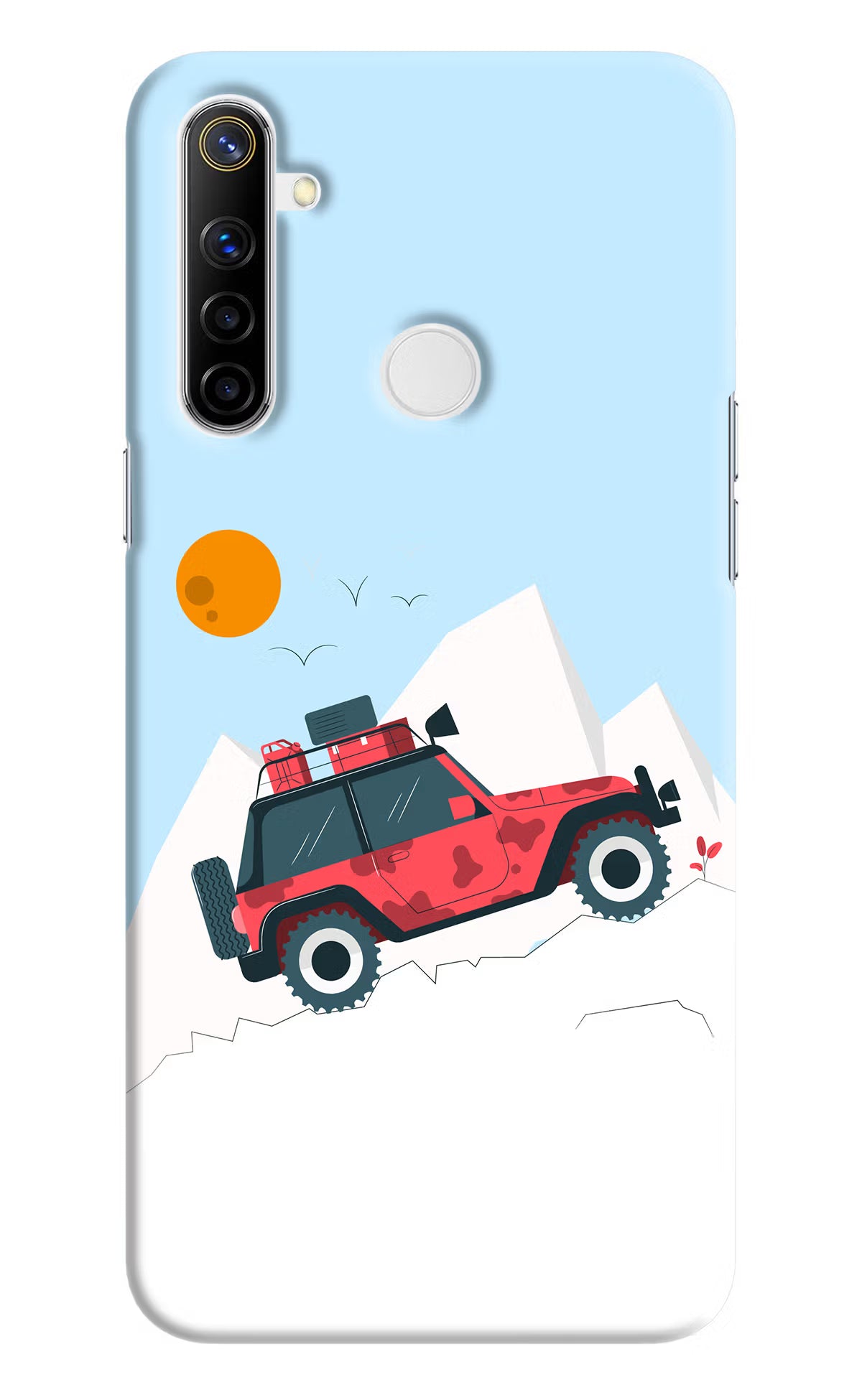Mountain Trail Beast Realme Narzo 10 Hard Case Back Cover by Casekaro