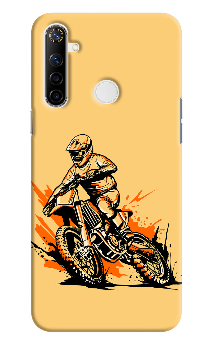 Off-Road Fury Realme Narzo 10 Back Cover, Hard case