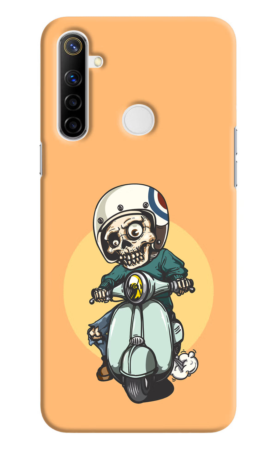 Undead Biker Realme Narzo 10 Back Cover, Hard case