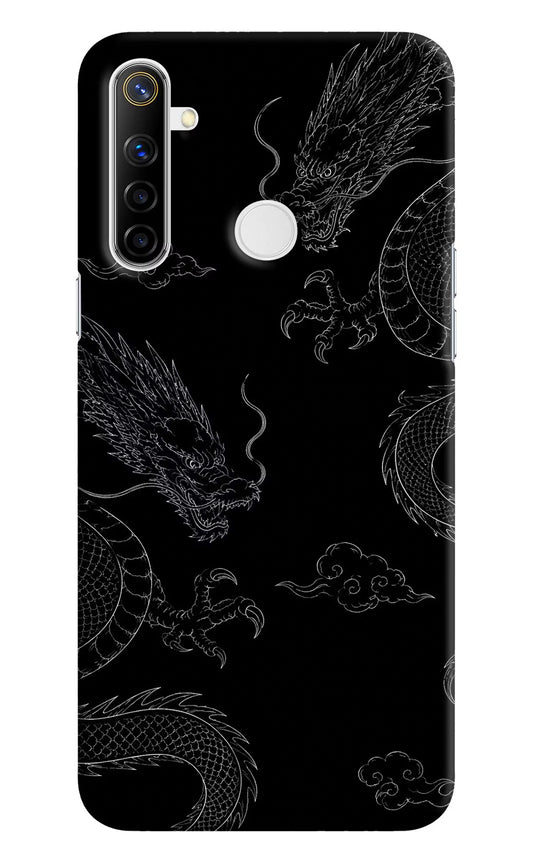 Twin Dragons Realme Narzo 10 Hard Case Back Cover by Casekaro