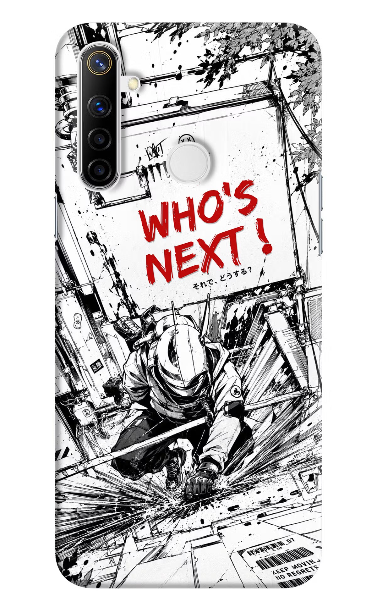 Who's Next Realme Narzo 10 Hard Case Back Cover by Casekaro
