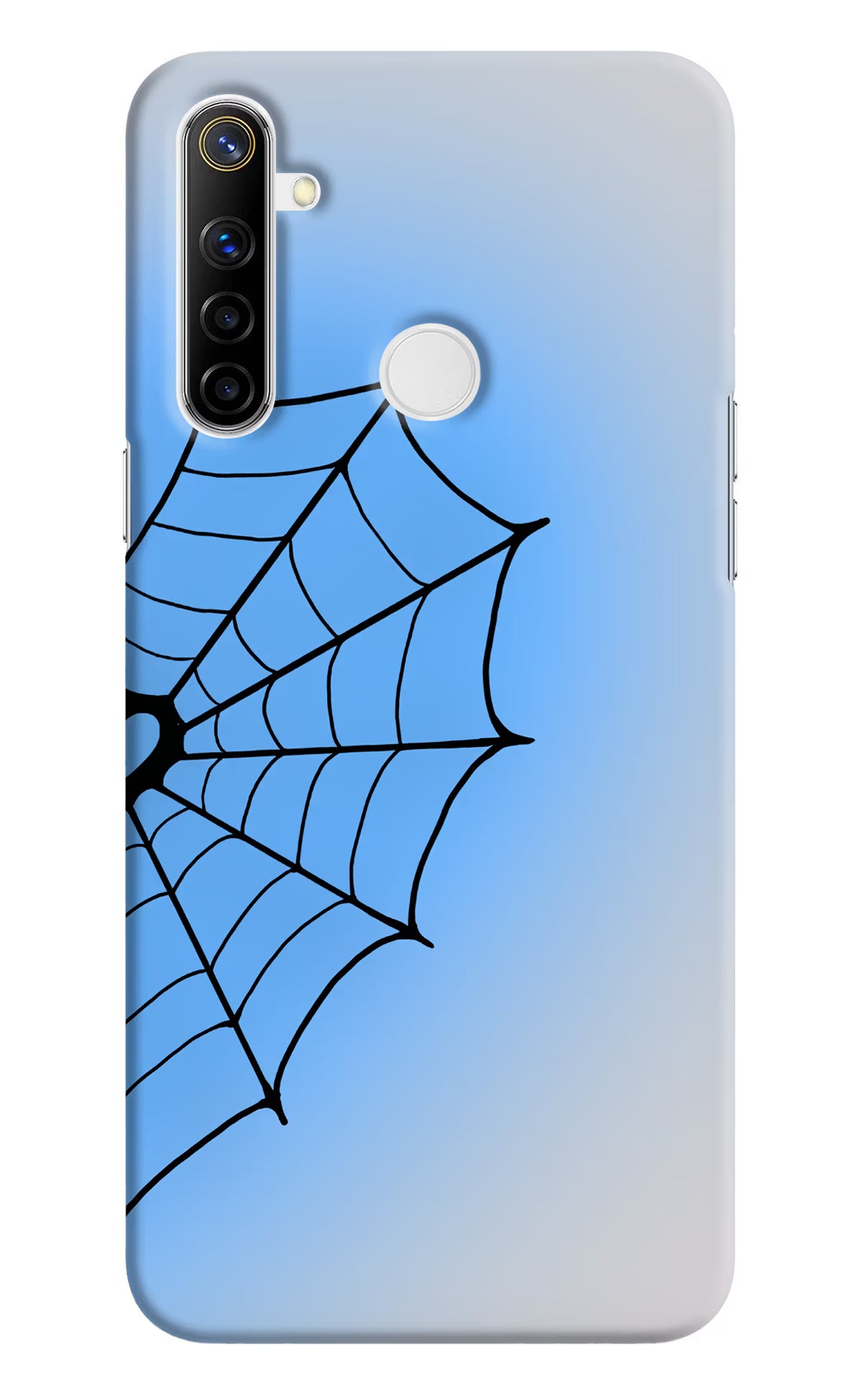 Blue Web Realme Narzo 10 Back Cover