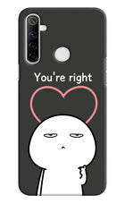 You're Right Realme Narzo 10 Hard Case Back Cover by Casekaro