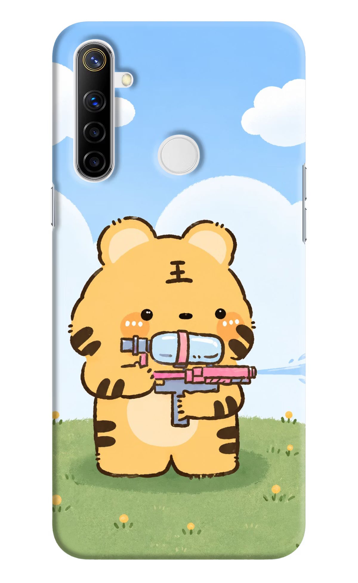 Tiger Treat Realme Narzo 10 Back Cover