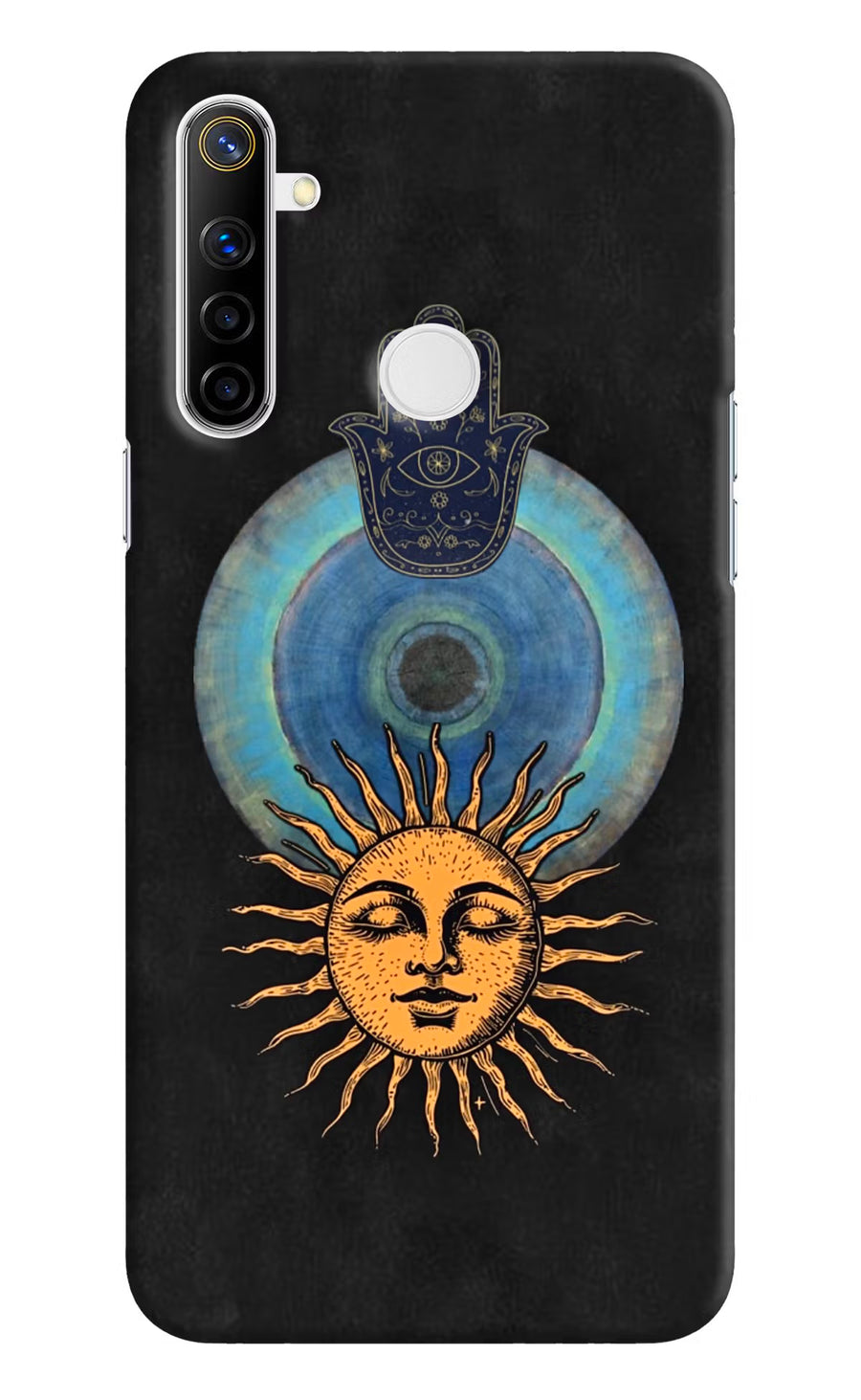 Divine Sun Realme Narzo 10 Back Cover, Hard case