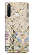 White Lily Realme Narzo 10 Hard Case Back Cover by Casekaro