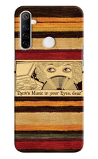 Vinyl Stripes Realme Narzo 10 Hard Case Back Cover by Casekaro