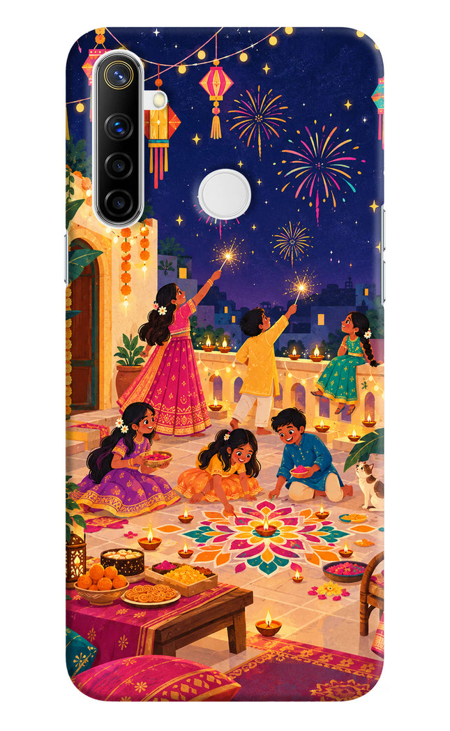 Diwali Night Realme Narzo 10 Hard Case Back Cover by Casekaro