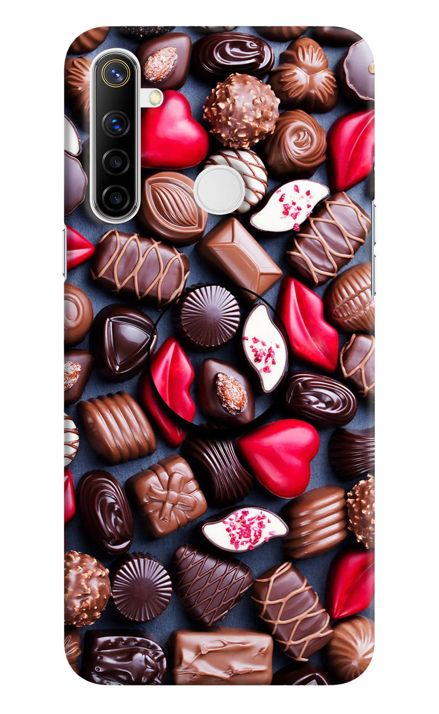 Chocolates Realme Narzo 10 Pop Case, Hard case