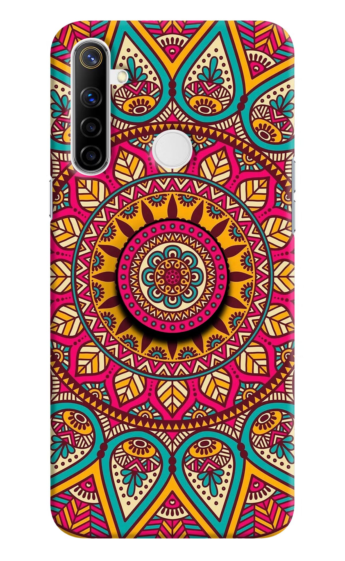 Mandala Realme Narzo 10 Pop Case by Casekaro