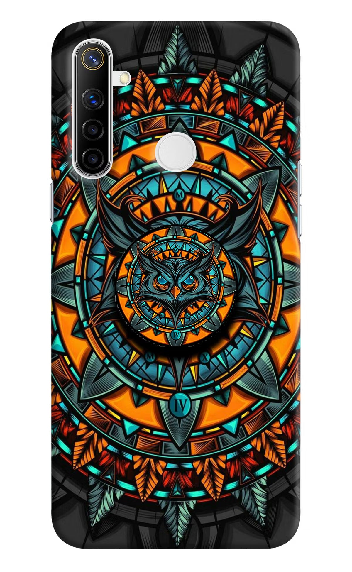 Angry Owl Realme Narzo 10 Pop Case by Casekaro