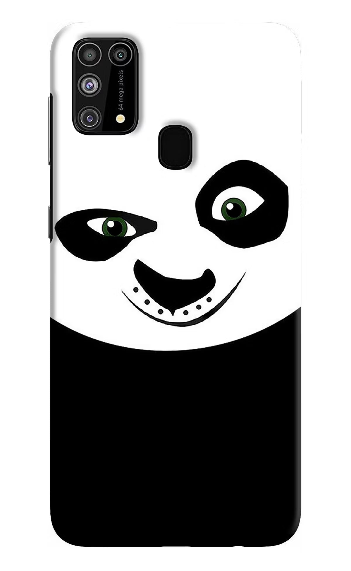 Panda Samsung M31/F41 Hard Case Back Cover by Casekaro