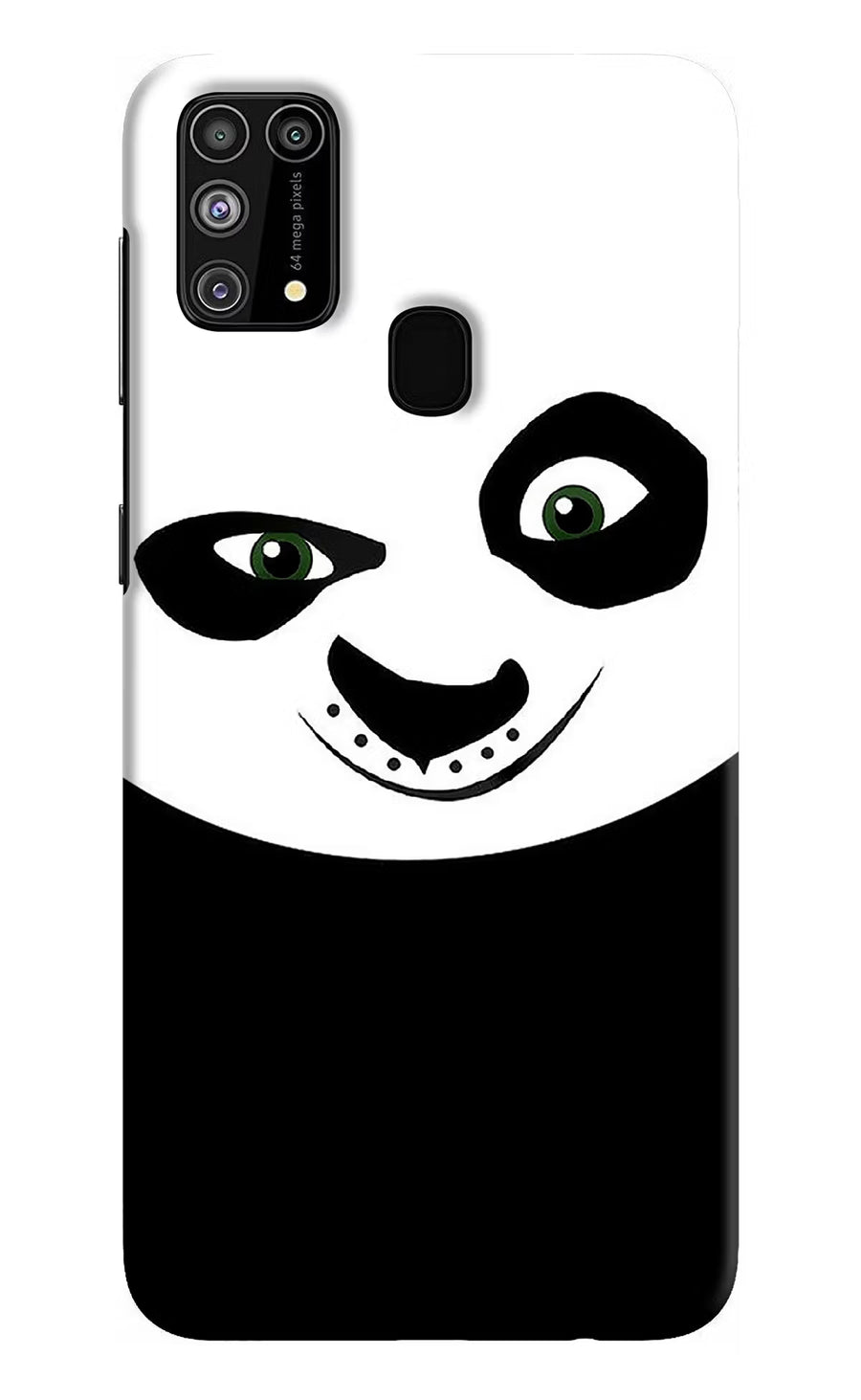 Panda Samsung M31/F41 Back Cover, Hard case