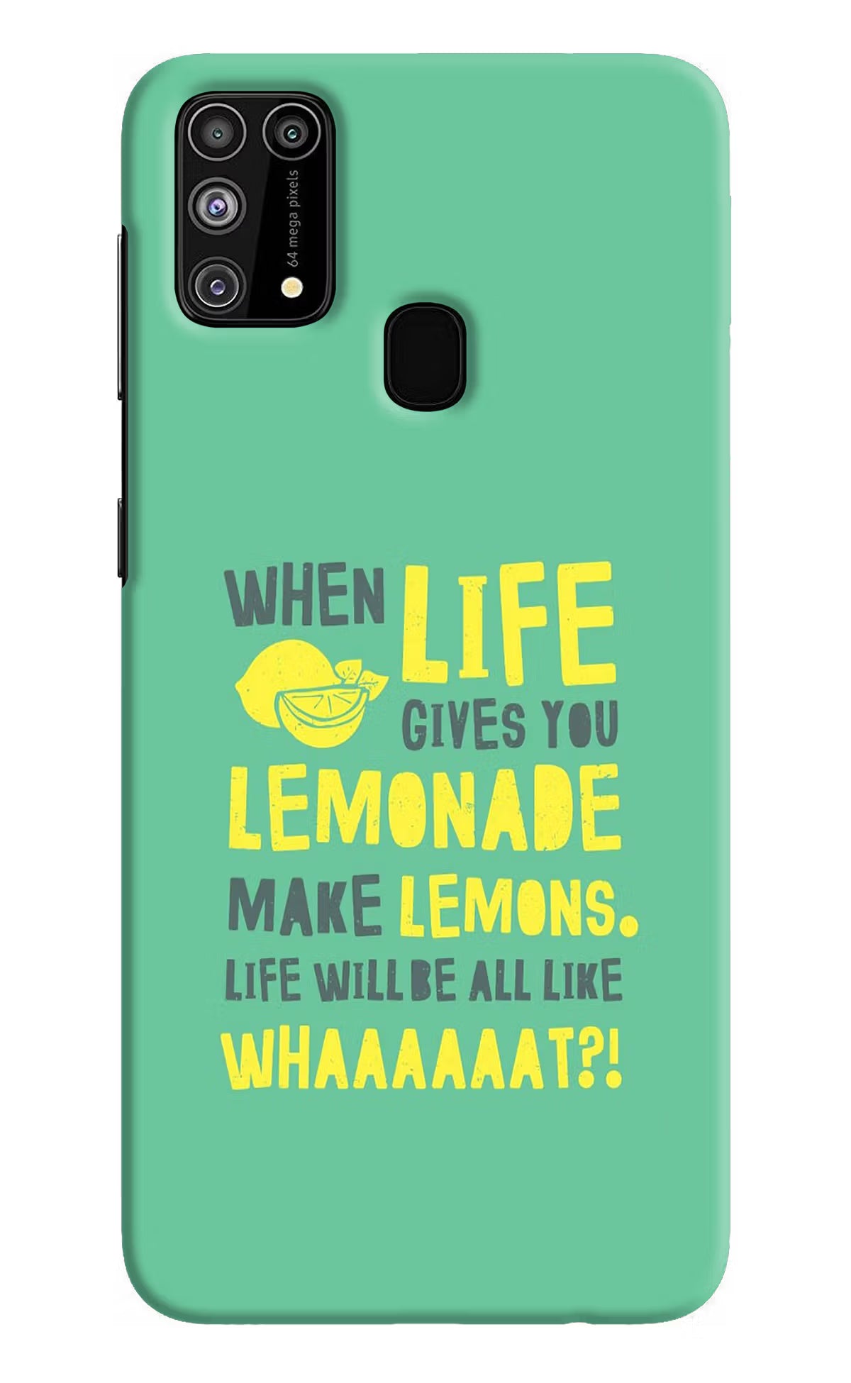 Quote Samsung M31/F41 Hard Case Back Cover by Casekaro