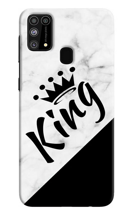 King Samsung M31/F41 Hard Case Back Cover by Casekaro