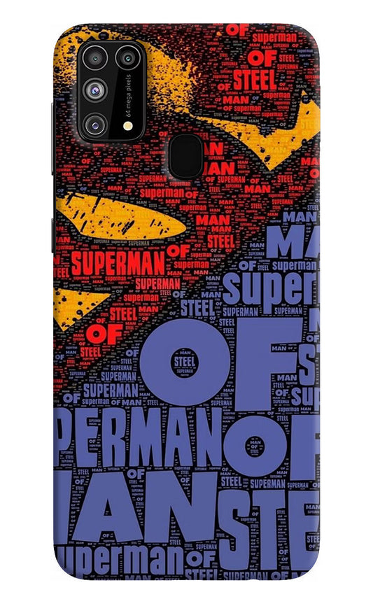 Superman Samsung M31/F41 Hard Case Back Cover by Casekaro