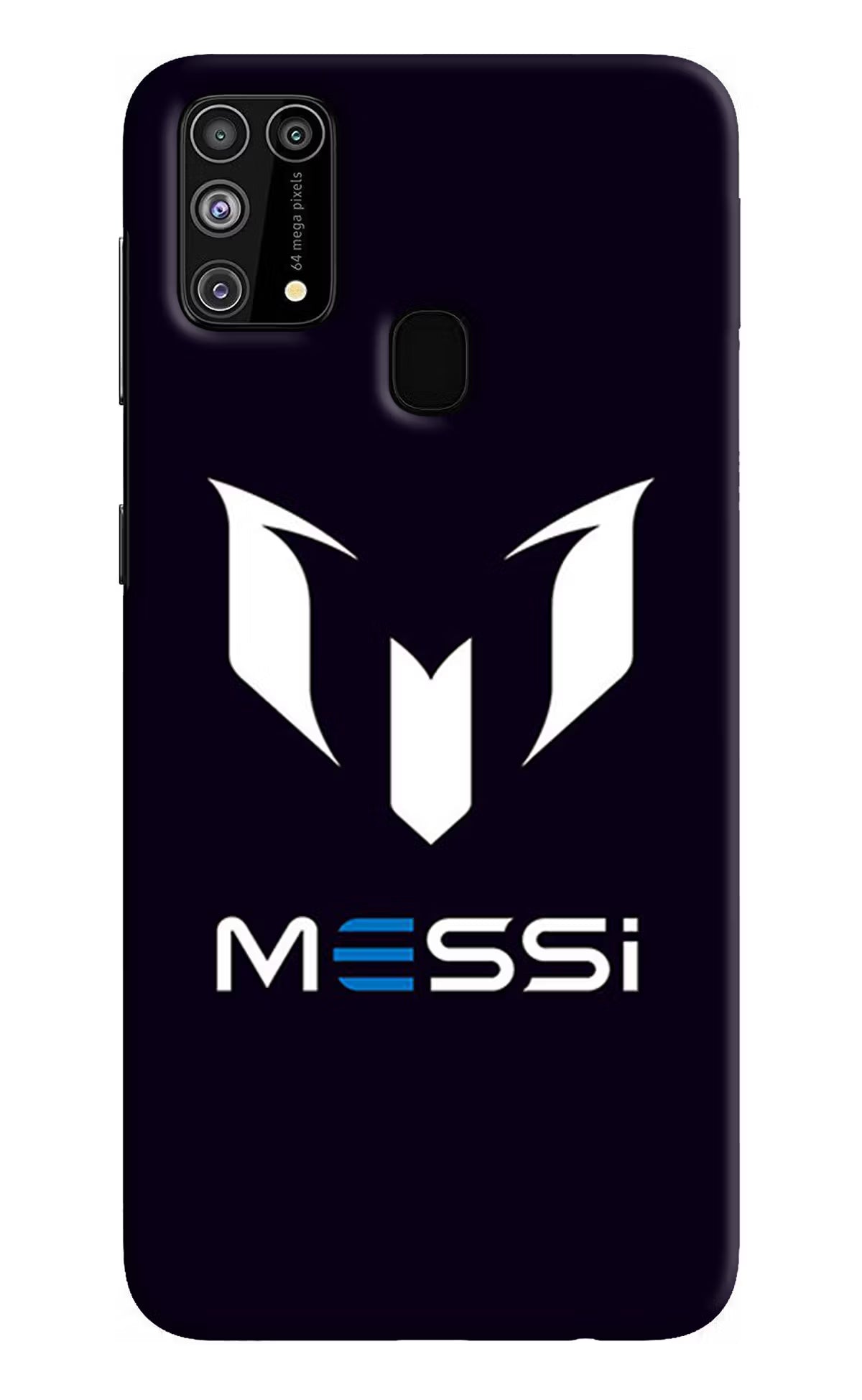 Messi Logo Samsung M31/F41 Hard Case Back Cover by Casekaro