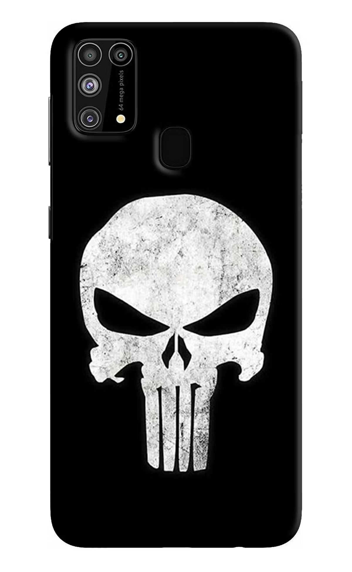 Punisher Skull Samsung M31/F41 Hard Case Back Cover by Casekaro