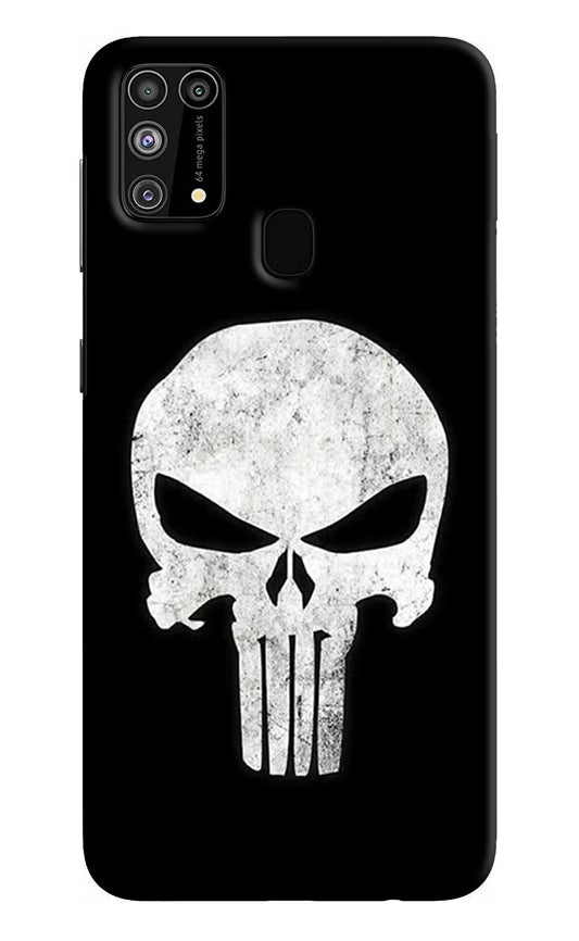 Punisher Skull Samsung M31/F41 Hard Case Back Cover by Casekaro