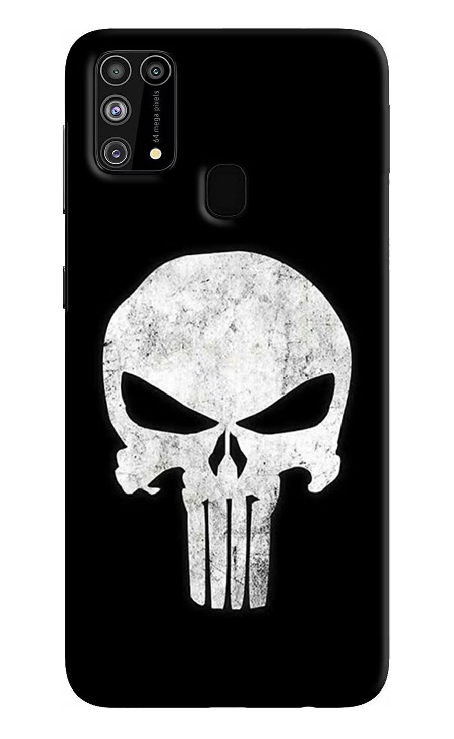Punisher Skull Samsung M31/F41 Back Cover, Hard case