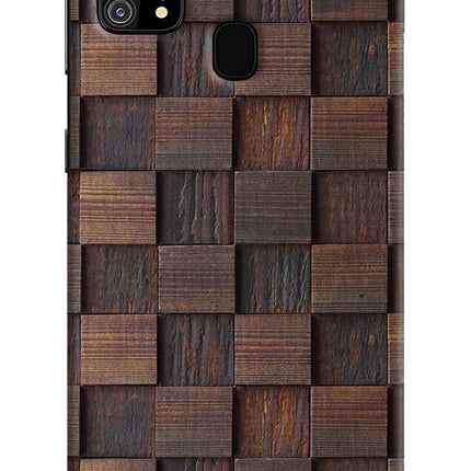 Wooden Cube Design Samsung M31/F41 Hard Case Back Cover by Casekaro